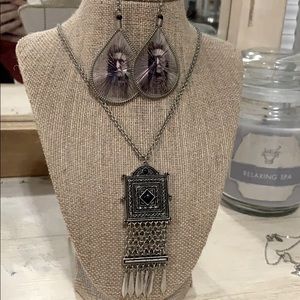 Indian netted Earring set